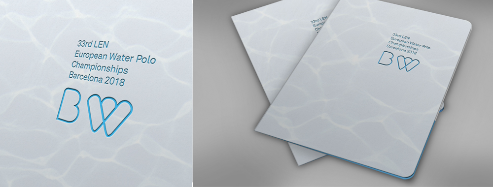 Finalist project, 33RD LEN EUROPEAN WATER POLO CHAMPIONSHIPS BARCELONA 2018 Branding and visual identity - Main images