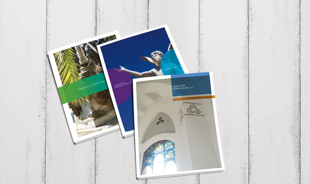 Cementiris de Barcelona - Annual Reports - Main images