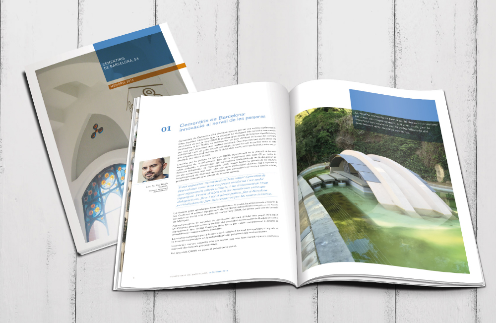 Cementiris de Barcelona - Annual Reports - Main slider