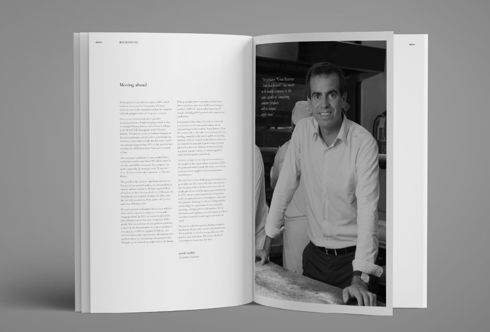 Europastry - Annual Report 2015 - Main slider