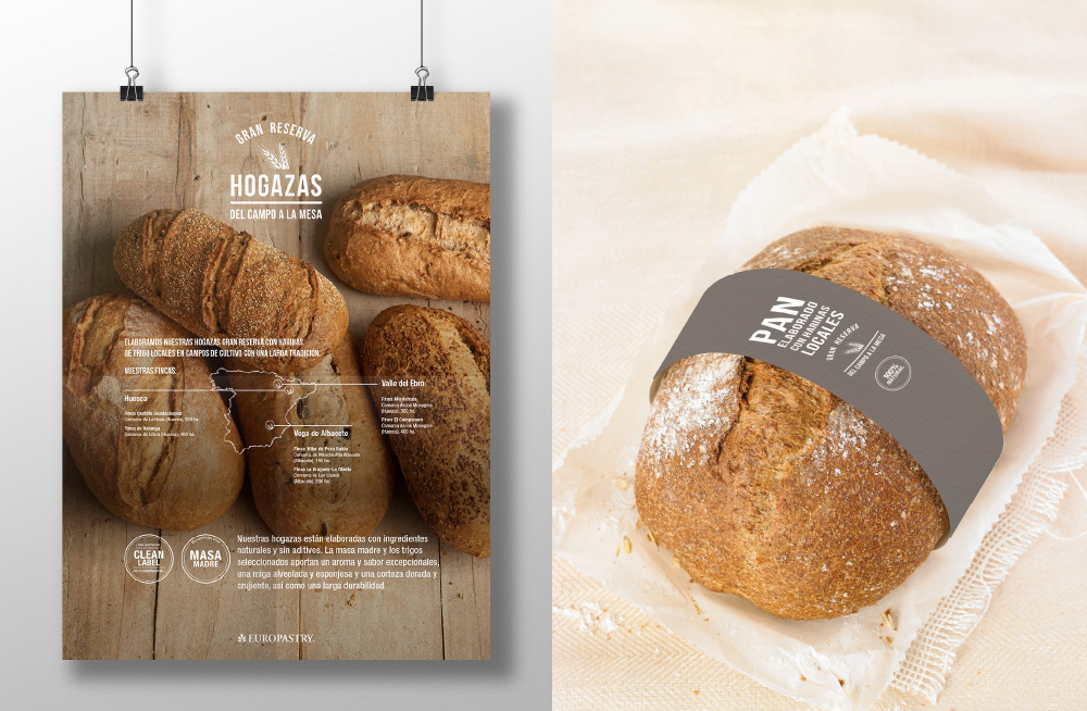 Europastry - Gran Reserva visual identity - Secondary images