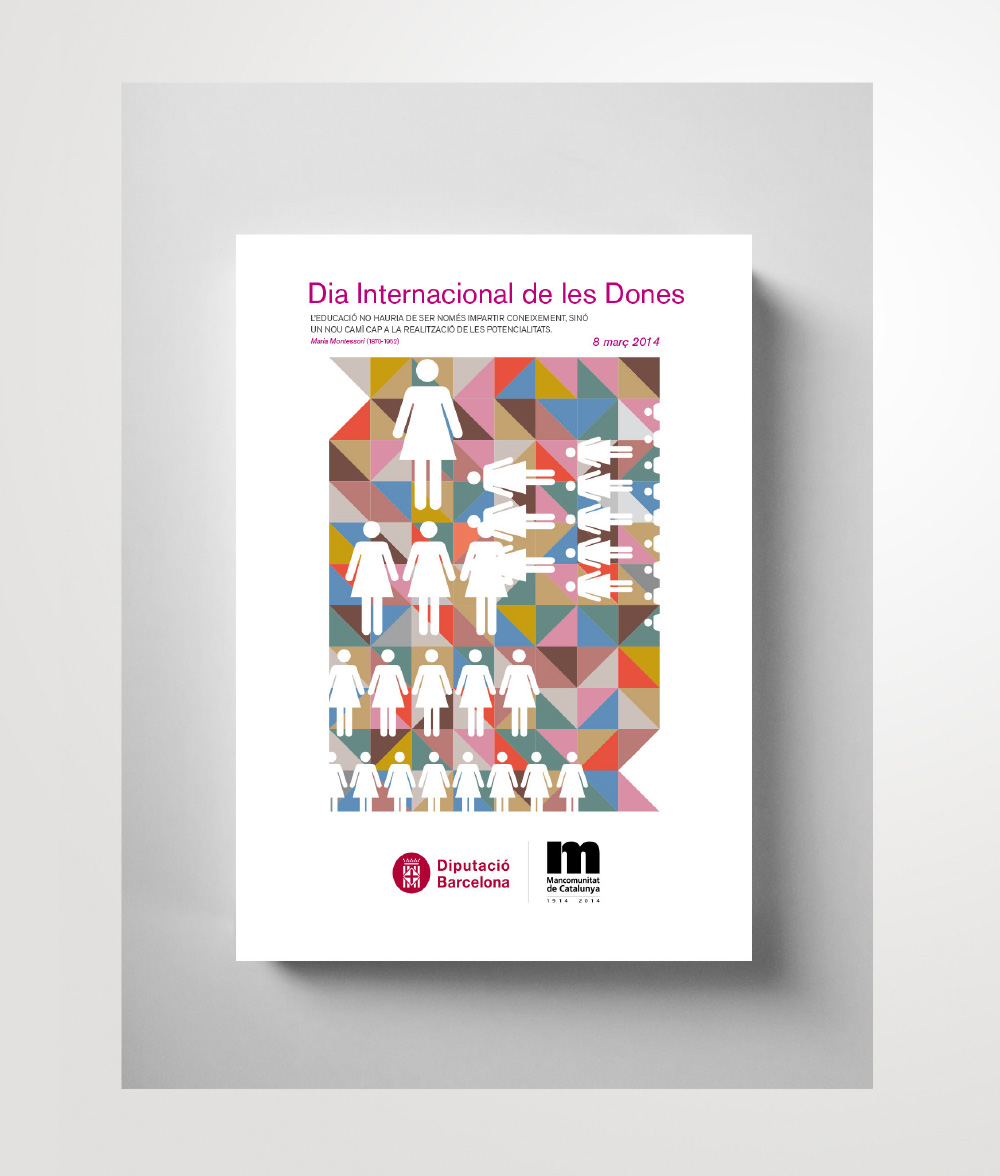 Diputació de Barcelona - Poster “Dia Internacional de les Dones” - Main images