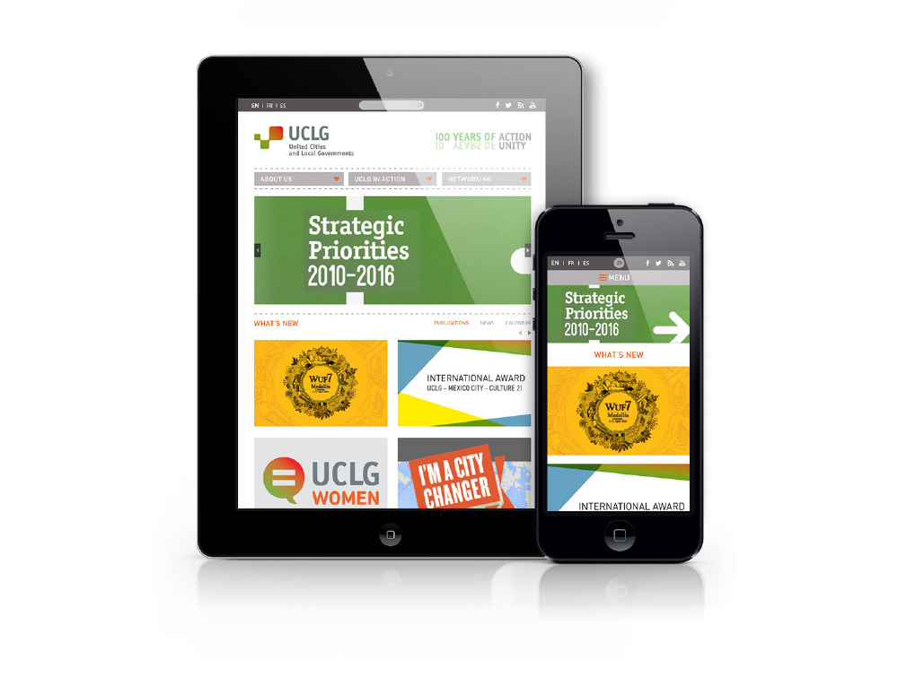 UCGL - UCLG and Gold web design - Main images